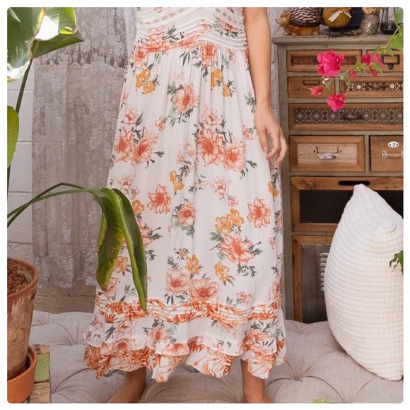 A Summer’s Delight in Florals Woven Dress - Picture 5 of 13